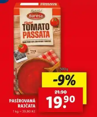 Lidl Baresa Finest Tomato Passata nabídka