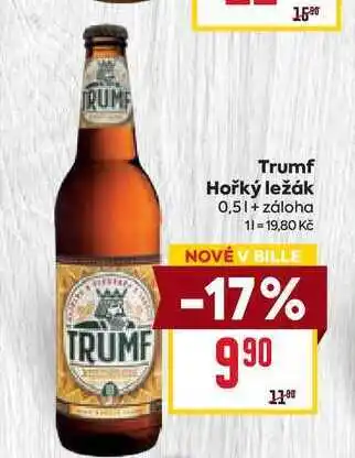 Billa Trumf Hořký ležák 0,5l nabídka