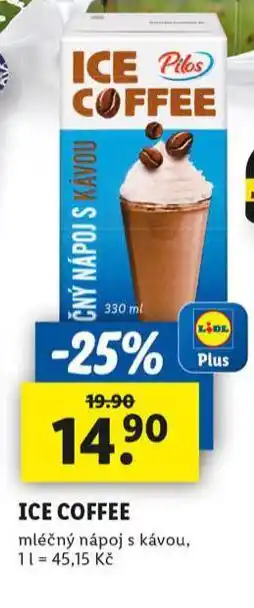 Lidl Ice coffee nabídka