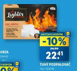 Lidl Tuhý podpalovač nabídka