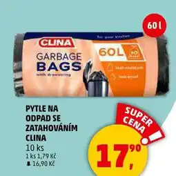 Penny Market PYTLE NA ODPAD SE ZATAHOVÁNÍM CLINA, 10 ks nabídka