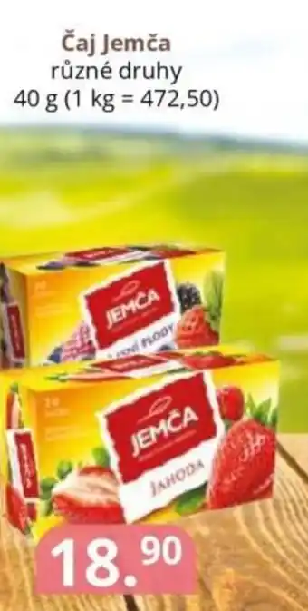 Potraviny CZ Čaj Jemča nabídka
