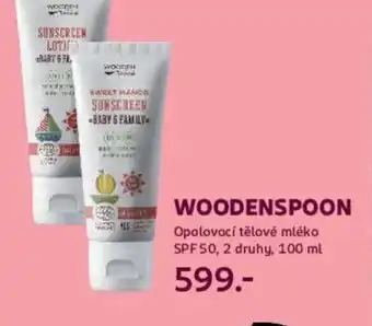 Rossmann WOODENSPOON Opalovací tělové mléko nabídka