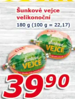 ESO MARKET Šunkové vejce velikonoční nabídka