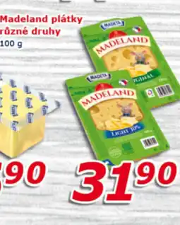 ESO MARKET Madeland plátky různé druhy nabídka
