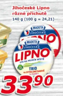ESO MARKET Jihočeské Lipno různé příchutě nabídka