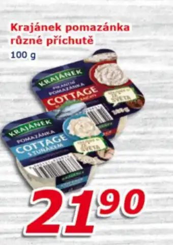 ESO MARKET Krajánek pomazánka různé příchutě nabídka