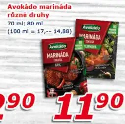 ESO MARKET Avokádo marináda různé druhy nabídka
