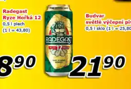 ESO MARKET Radegast Ryze Hořká 12 nabídka