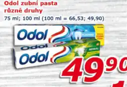 ESO MARKET Odol zubní pasta různé druhy nabídka