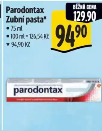 Albert Parodontax Zubní pasta nabídka