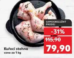 Kaufland Kuřecí stehna nabídka