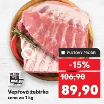 Kaufland Vepřová žebírka nabídka