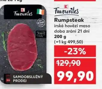 Kaufland Rumpsteak nabídka