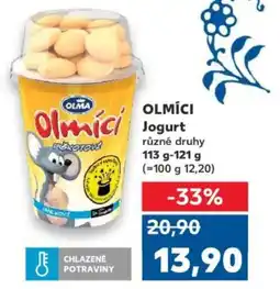 Kaufland OLMÍCI Jogurt nabídka