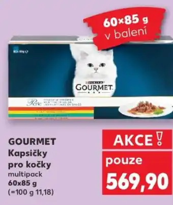 Kaufland GOURMET Kapsičky pro kočky nabídka