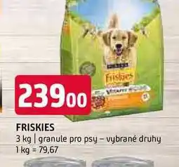 Terno Friskies 3 kg granule pro psy vybrané druhy nabídka