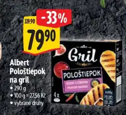 Albert Albert Pološtiepok na gril nabídka