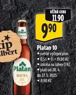 Albert Pivo platan nabídka
