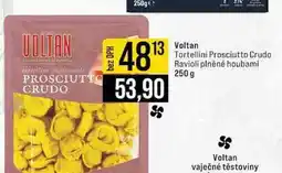 Jip Voltan Tortellini Prosciutto Crudo Ravioli plněné houbami 250 g nabídka