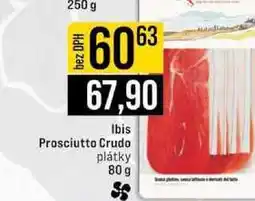 Jip Ibis Prosciutto Crudo plátky 80 g nabídka