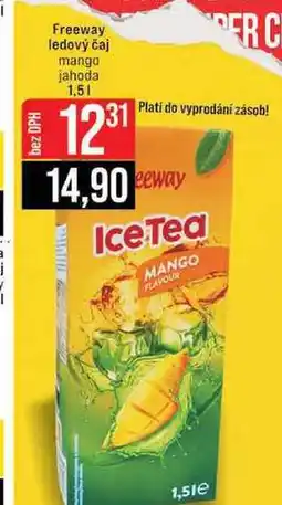 Jip Freeway ledový čaj mango jahoda 1,5l nabídka