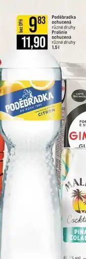 Jip Poděbradka ochucená různé druhy Prolinie ochucená různé druhy 1,5l nabídka