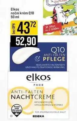 Jip Elkos noční krém Q10 50 ml nabídka