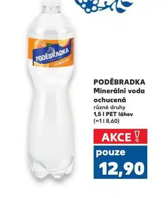 Kaufland Poděbradka ochucená nabídka
