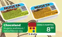 Tamda Foods Chocoland Nugeta arašídová / lískooříšková nabídka