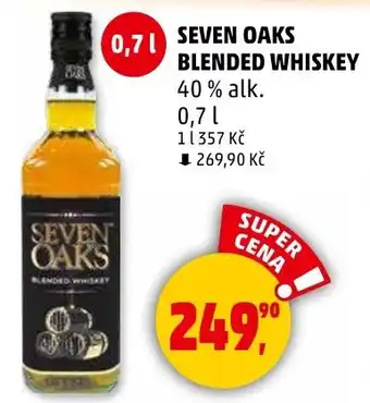 Penny Market Seven oaks blended whiskey nabídka