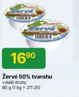 Hruška Žervé 50% tvarohu nabídka