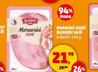 Penny Market Moravské uzené krájené nabídka