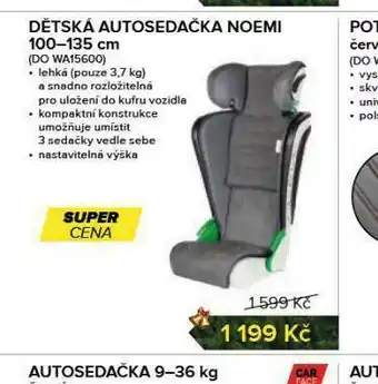 Auto Kelly Dětská autosedačka noemi nabídka