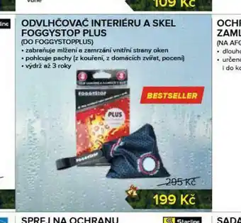 Odvlhčovač interi=ru a skel foggystop plus