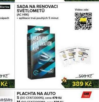 Auto Kelly Sada na renovaci světlometů nabídka