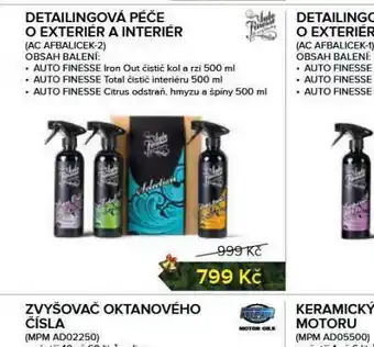 Auto Kelly Detailingová péče o exteriér a interiér nabídka