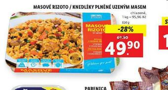 Lidl Knedlíky plněné uzeným masem nabídka