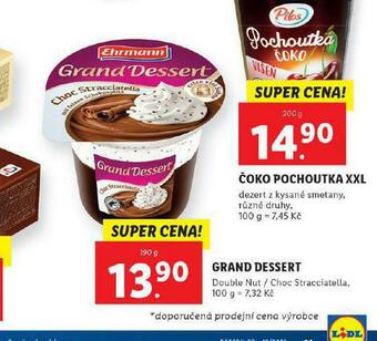 Lidl Grand dessert nabídka