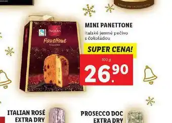 Lidl Mini panettone nabídka