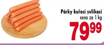Qanto Párky kuřecí svlíkací nabídka
