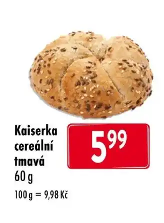 Qanto Kaiserka cereální tmavá nabídka