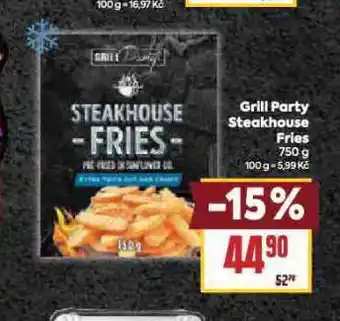 Billa Steakhouse fries nabídka