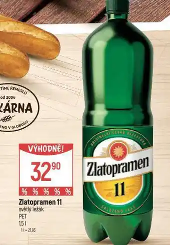 Globus Pivo zlatopramen nabídka
