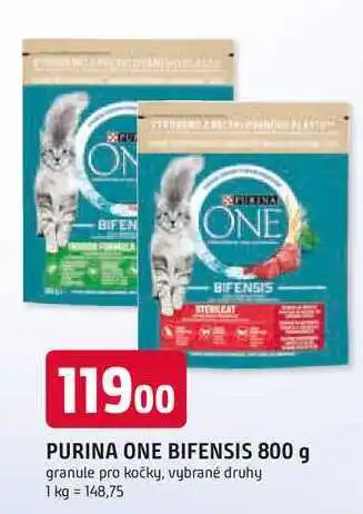 Trefa PURINA ONE BIFENSIS 800 g nabídka