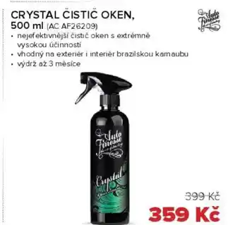 Auto Kelly Crystal čistič oken nabídka