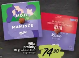 COOP TIP Milka pralinky nabídka