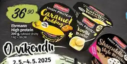 COOP TIP Ehrmann High protein nabídka