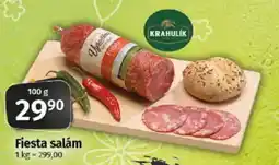 COOP TIP Fiesta salám nabídka