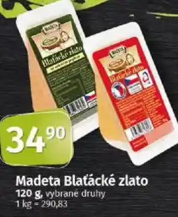 COOP TIP MADETA Blaťácké zlato nabídka